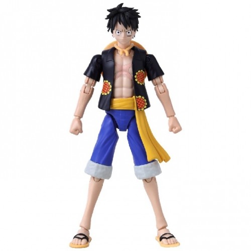 Bandai ANIME HEROES ONE PIECE - MONKEY D. LUFFY DRESSROSA image 5