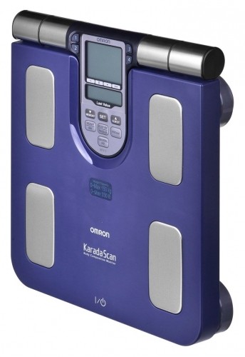 Omron BF511 Square Blue Electronic personal scale image 5