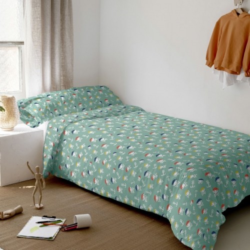 Комплект чехлов для одеяла HappyFriday Moshi Moshi Pirate Life Разноцветный 80/90 кровать 2 Предметы image 5