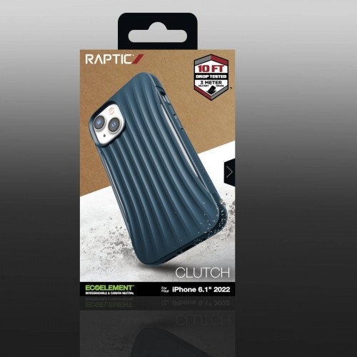 Raptic X-Doria Clutch Case iPhone 14 back cover blue image 5