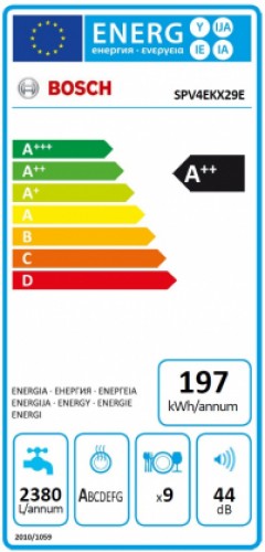 Bosch SPV4EKX29E image 6