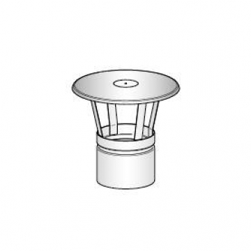 HARVIA WZ030115 Оголовок Ø 115 мм, нержавеющая сталь