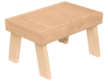 Harvia SAC10400 1-step stool, alder (600 x 400 x 350 mm) Табурет, ольха