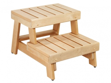 Harvia SAC10402 2-step stool, alder (600 x 770 x 510 mm) Табурет, со ступенькой, ольха