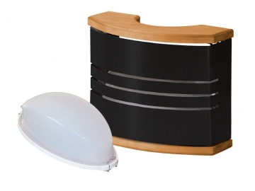 Harvia SAS21107 Legend sauna light, black (lamp+lampshade)