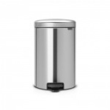 BRABANTIA atkritumu tvertne ar pedāli NewIcon, 20 l, Matt Steel - 114021