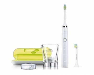 Sonicare zobu birste Diamond clean, balta - HX9332/04