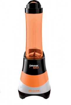 Ariete mini blenderis Drink Go 300W. 0.6l (oranžs) - A562/orange