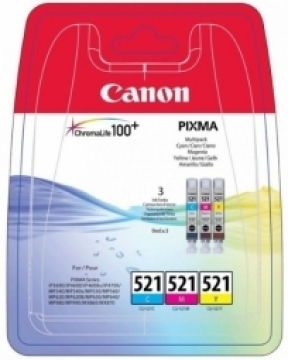 Tintes kārtridžs Canon CLI- 521 Komplekts