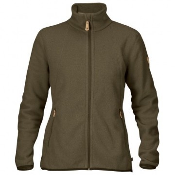 Fjallraven Stina Fleece / Tumši zaļa / S