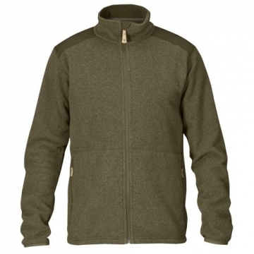 Fjallraven Sten Fleece / Tumši zaļa / M