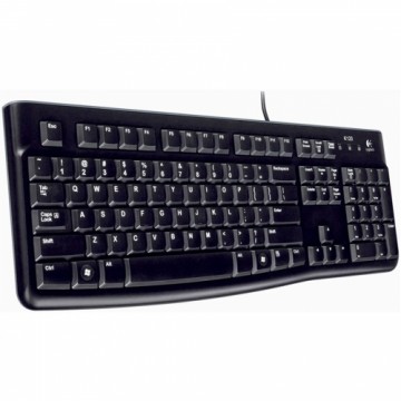 LOGITECH Corded  Keyboard K120 - EER - Russian layout - BLACK