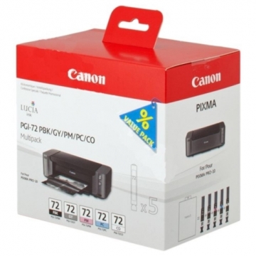 INK CARTRIDGE MULTI BK/G/P/PC/PGI-72 6403B007 CANON