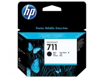 INK CARTRIDGE BLACK NO.711/CZ133A HP