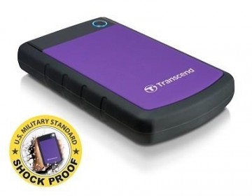 External HDD | TRANSCEND | StoreJet | 2TB | USB 3.0 | Colour Purple | TS2TSJ25H3P