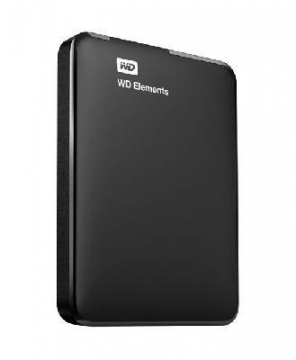 Western Digital HDD USB3 1TB EXT. 2.5"/BLACK WDBUZG0010BBK-WESN WDC