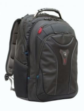 Soma portatīvajam datoram Wenger Carbon 15"/17" Backpack Black