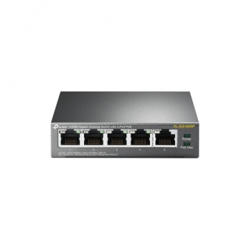 Switch | TP-LINK | Desktop/pedestal | 5x10Base-T / 100Base-TX / 1000Base-T | PoE ports 4 | TL-SG1005P