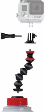 Joby suction cup Gorillapod Arm + GoPro adapter