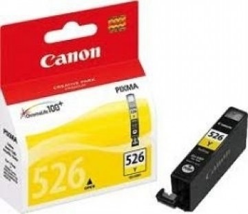 Tintes kasete CANON CLI-526Y dzeltens (P)