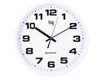 Sienas pulkstenis Tiq F66151R diametrs 30.5cm