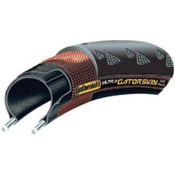 Continental GatorSkin / Melna / 700 x 25 (25-622)