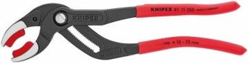 Sifonu un savienojumu stangas 250mm līdz D75mm ar PVC ielikt, Knipex