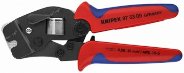 Vadu uzgaļu presē&scaron;anas stangas frontāl. 0,08-10,0mm2 Pa&scaron;regu, Knipex