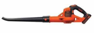 Black&decker Leaf blower GWC1820PC / 18 V / 2 Ah / Powercommand, Black+Decker