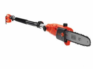 Black&decker Corded pole pruner PS7525 / 800 W / 25cm, Black+Decker