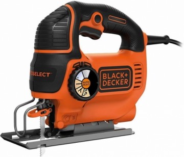 Black&decker Figūrzāģis KS801SEK / 80 mm / 550W, Black+Decker