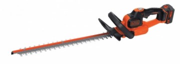 Black&decker Cordless hedge trimmer GTC18504PC / 18 V / 4 Ah / 50 cm / PC, Black+Decker