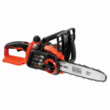 Black&decker Akumulatora ķēdes zāģis GKC1825L20 / 18 V / 2 Ah / 25 cm, Black+Decker