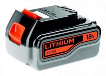 Black&decker 18V Lithium-ion 4.0Ah akumulators, Black+Decker