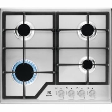 Electrolux KGS6426SX Gāzes plīts virsma