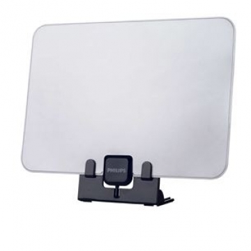 Philips SDV5231/12 Digital TV antenna with amplification up to 41 dB. For indoor use. (HDTV / UHF / VHF (H))