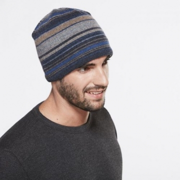 Chaos Bandu Beanie / Pelēka / Zila