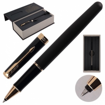 Gēla pildspalva Parker Sonnet Matte Black GT Fine Black