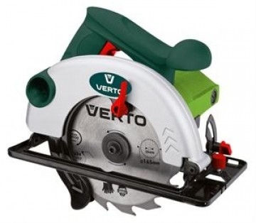 Verto Пила дисковая 1200W, D-165x22.2mm