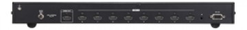 ATEN 4K HDMI Switch, 8 ports, RS-232, audio switch, IR, black / VS0801HB-AT-G