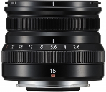 Fujifilm XF 16мм f/2.8 R WR объектив, черный