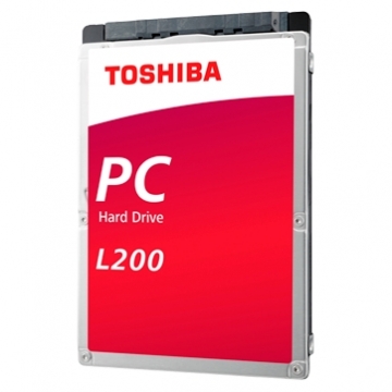 TOSHIBA HDD mobile L200-1TB-54RPM-128MB-SATA-2.5"-7mm