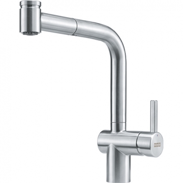 Franke Atlas Neo Stainless Steel 115.0521.441 Virtuves maisītājs, izvelkams uzgalis