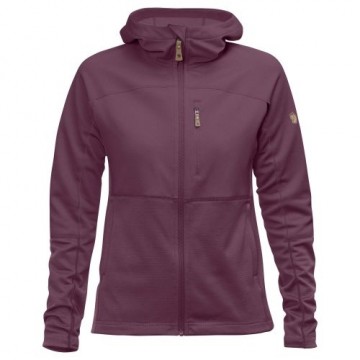 Fjallraven Abisko Trail Fleece Woman / Tumši sarkana / XS