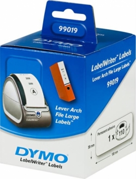 DYMO LabelWriter white filing labels, 59x190mm, 1-pack (110pcs)  S0722480