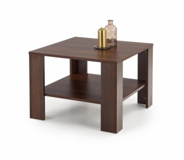 KWADRO SQAURE c. table, color: dark walnut