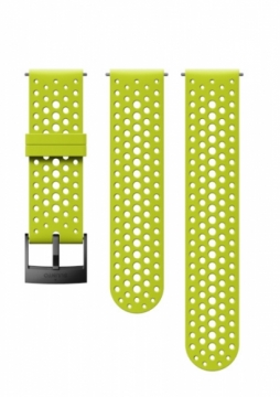 24 ATH1 SILICONE STRAP LIME/BLACK S+M