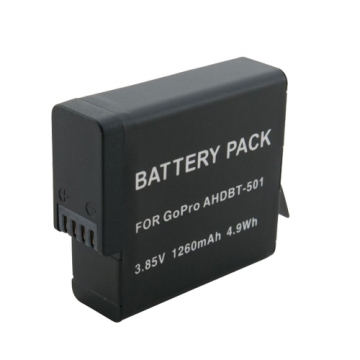 GoPro AHDB-501 1260mAh battery