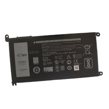 Notebook battery, DELL WDX0R Original