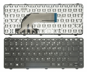 Keyboard HP ProBook 430 G2, 440 G0, 440 G1, 440 G2, 445 G2, 630 G2, 640 G1, 645 G1. with frame